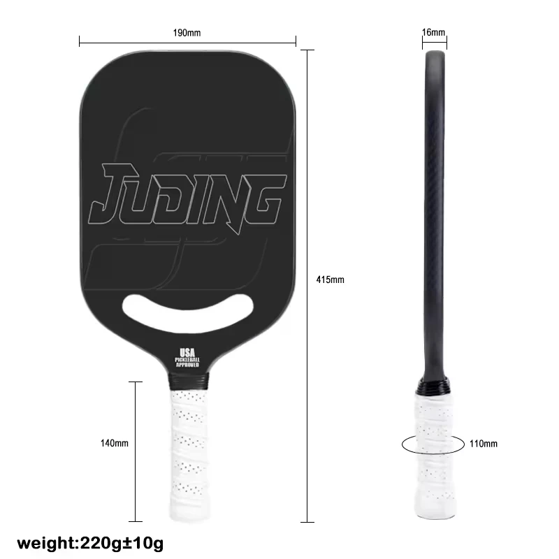 product hot sale usapa approved custom adult entertainment pickleball paddle composite glassfiber pp honeycomb print for outdoor-7