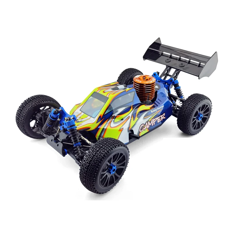 RC Car 1/8 HSP 94970 Camper Nitro Engine 4WD Off-Road Buggy - 70km