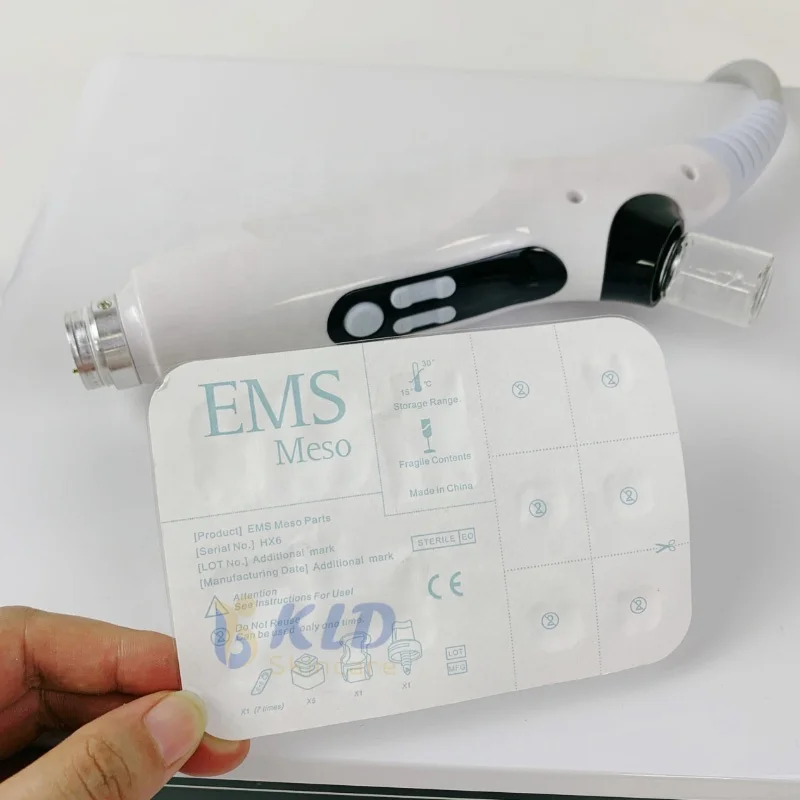Nano Non-invasive Ems Rf Scalp Essence Injection Device High Pressure Injection Hair Care Growth Device
