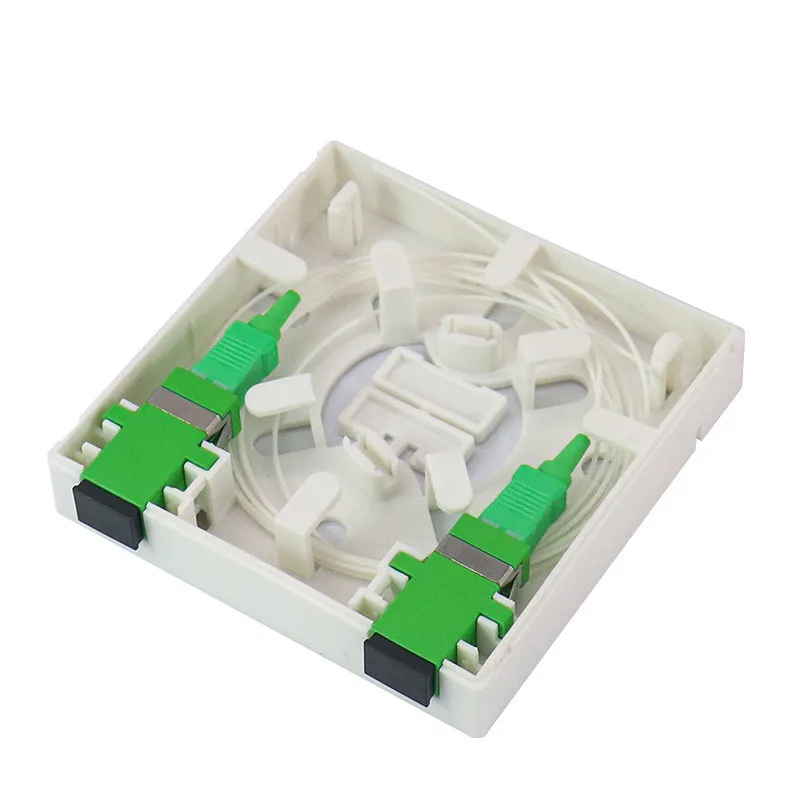1 2 4 Core Ftth Fiber Optic Terminal Box SC APC Adapter 0.9mm LSZH SC ...