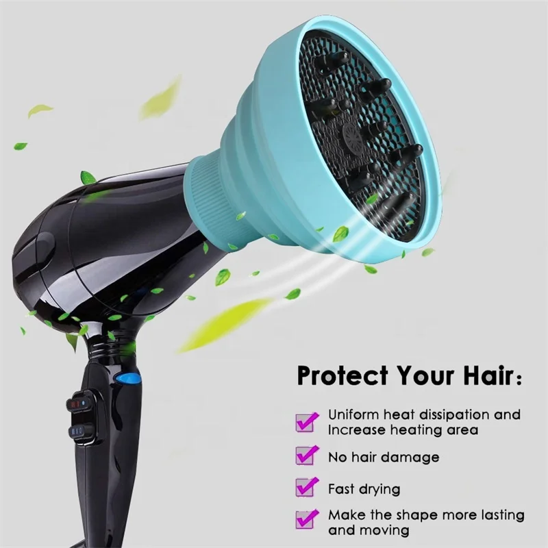 Diffuser Dryer Mini With Diffuser Universal Easy to Carry  for Blow Dryer Box to Hair Dryer Diffuser