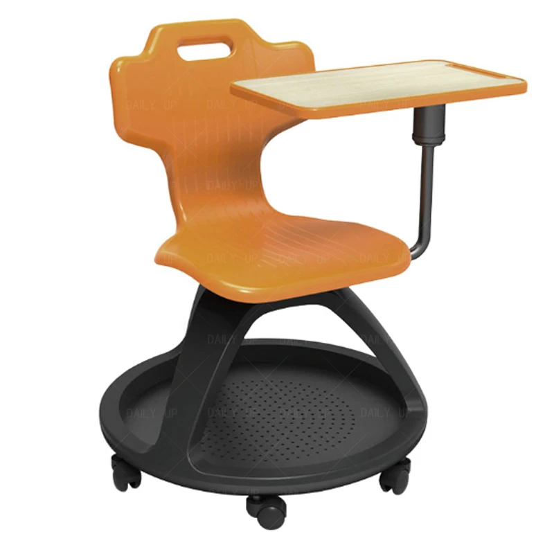High School Chair with Moving Casters Study Chair high school furniture classroom chairs