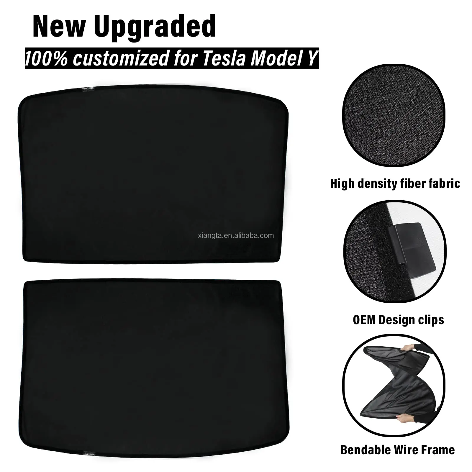 Car Complete Mosquito Car Sunroof Auto Sunshade Skylight Blind Shading