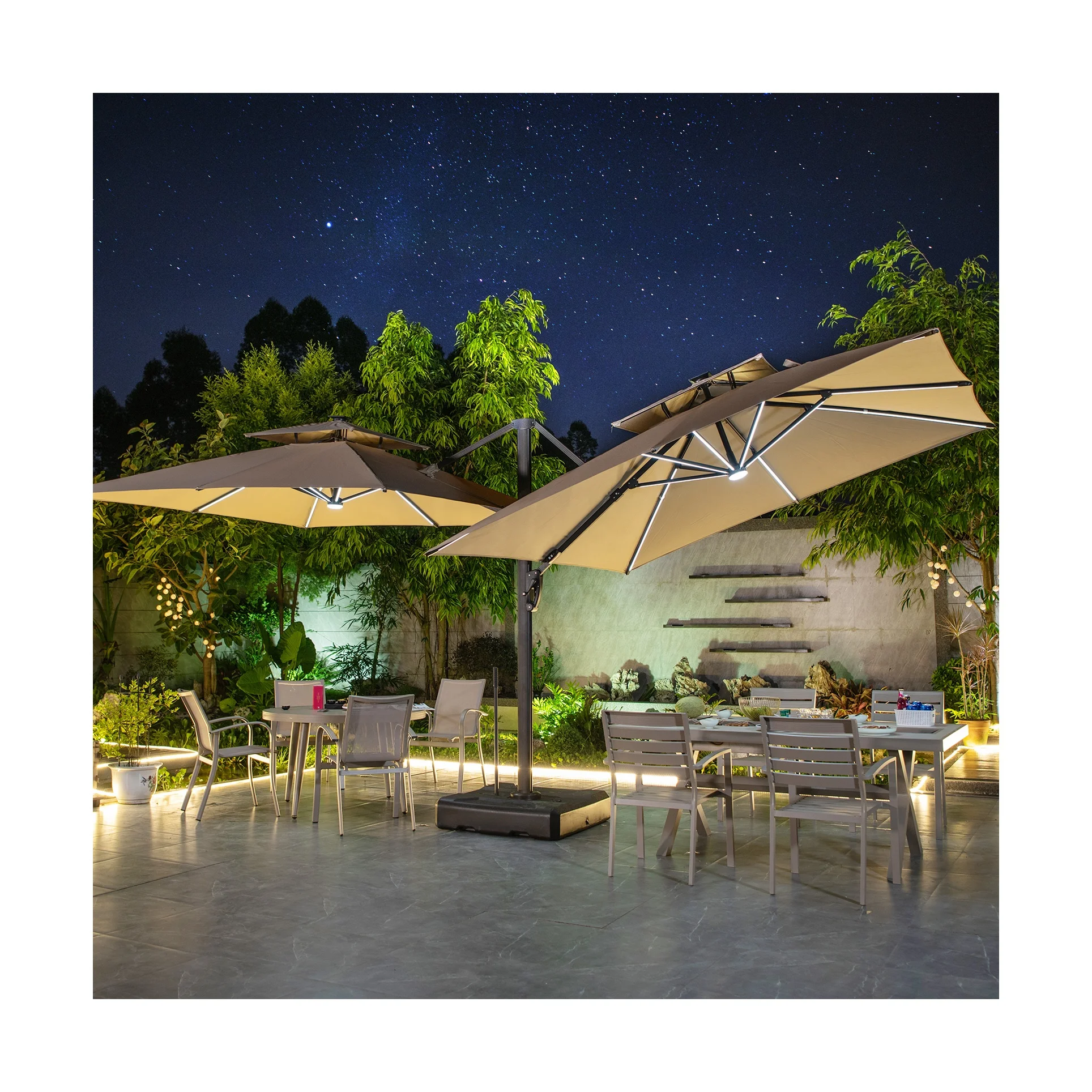 extra large waterproof patio umbrella Amazon.com : 15 x 9 FT Outdoor Patio Umbrellas, Outdoor Beach Patio  Umbrellas Market Table Umbrella Waterproof Folding Sunshade without Base,  with Crank Easy Open : Patio, Lawn & Garden