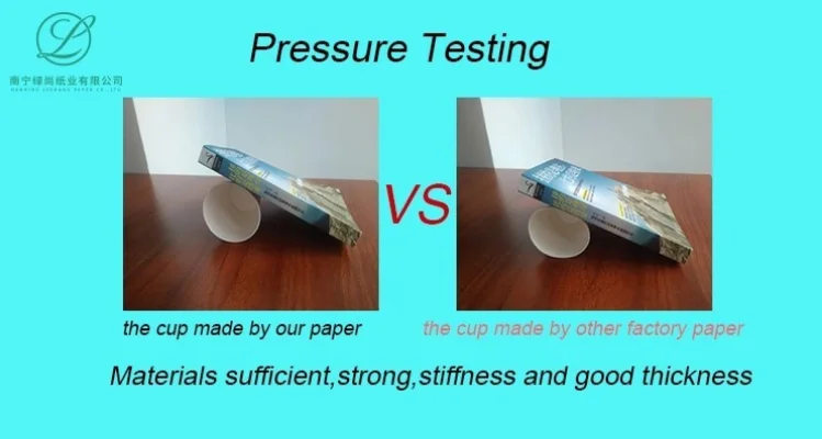 Kraft Paper Cup Fan Craft Paper Pe Waterproof Beverage Brown Wood Pulp ...