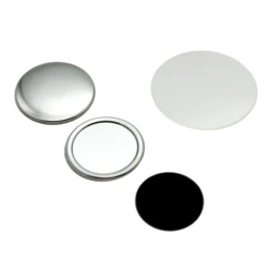 Китай, оптовая продажа, металлический материал 37 мм, круглая булавка высокого качества