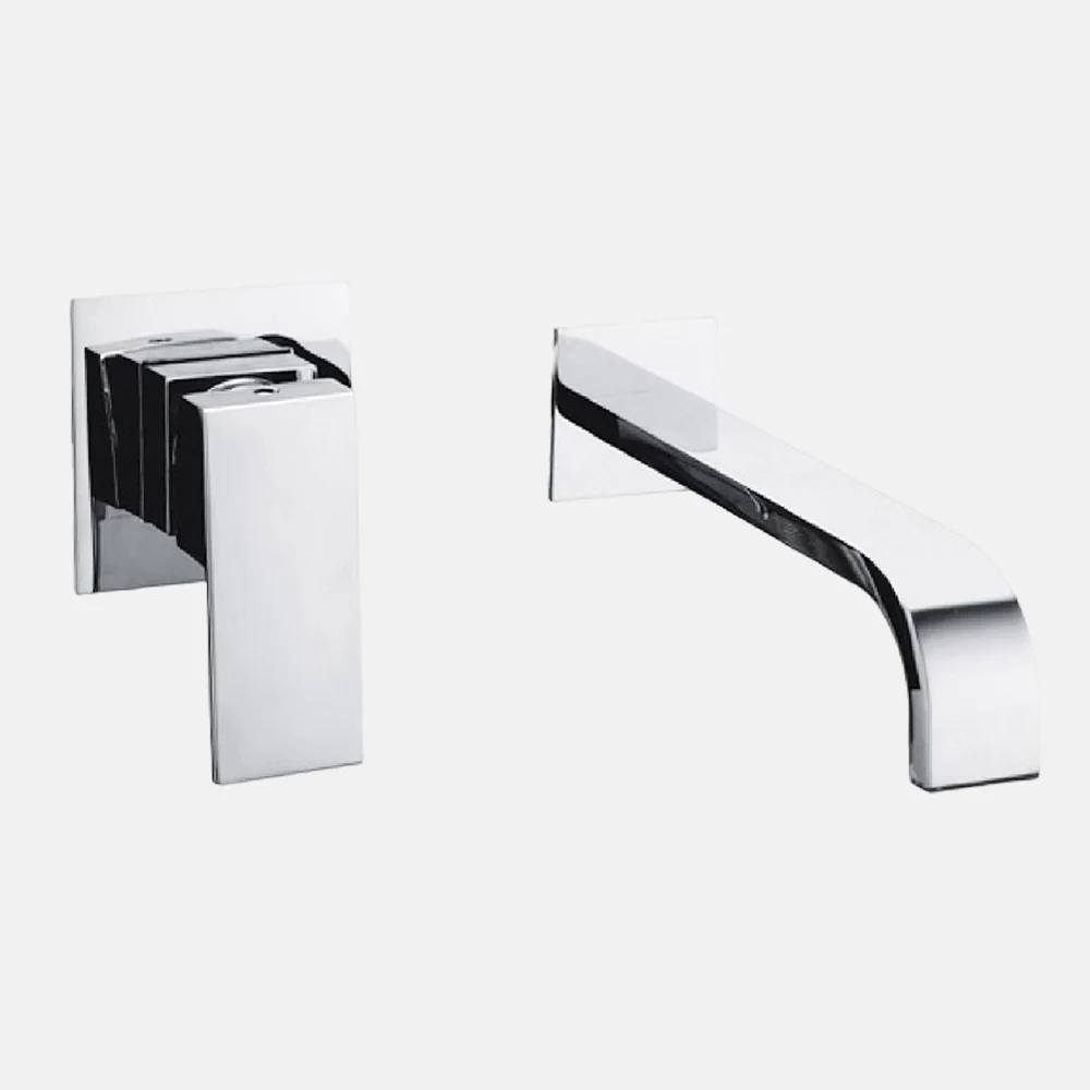 in wall basin faucet