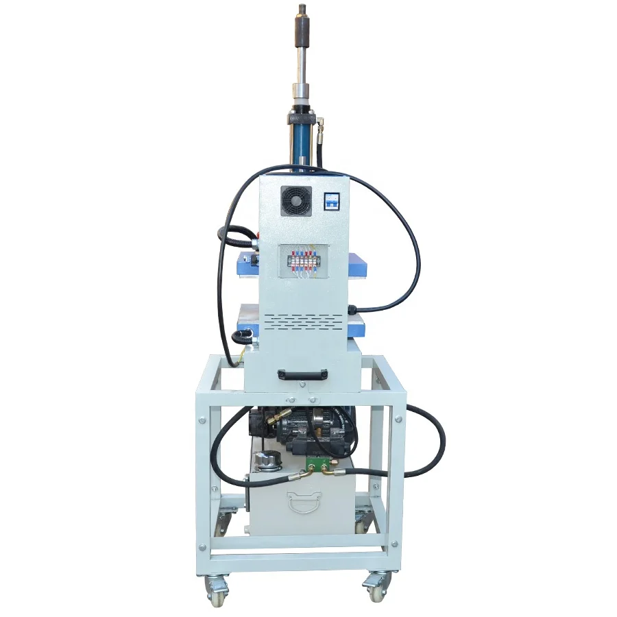 Factory Automatic Hydraulic Oil Driver Textile Leather Logo/Label 3D Embossing Hot Stamp Machine