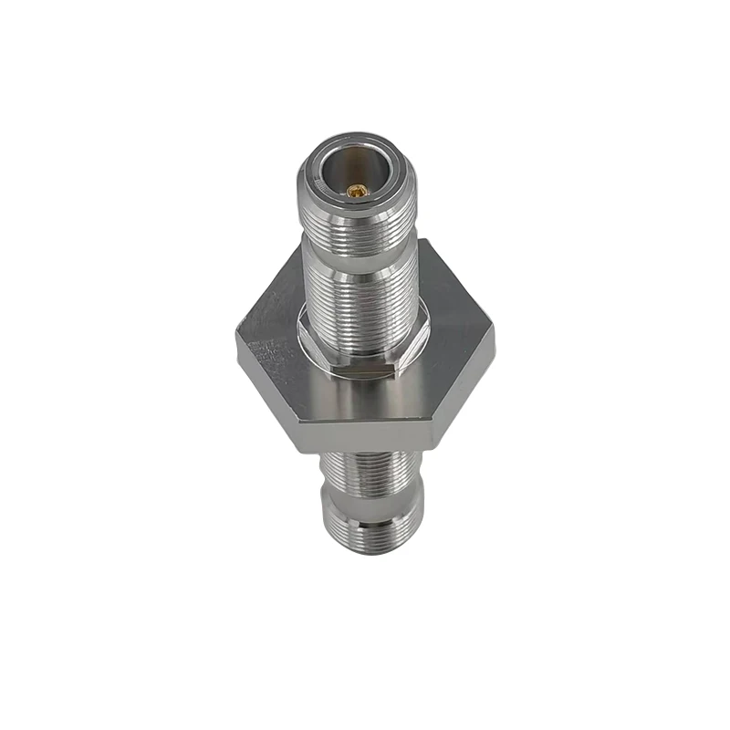 Long Type RF Connector Adapter N Female to Jack Bulkhead 50ohm Impedance