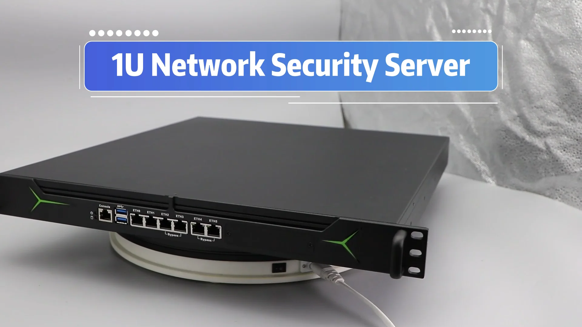 Custom 4*SFP+ 10G 6lan 1U Rack Case - Pfsense Firewall Mini Pc