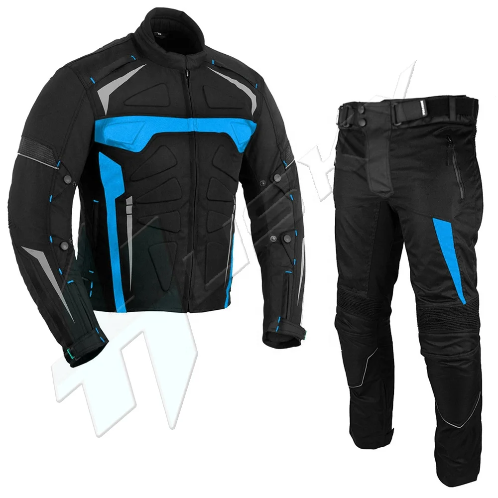 MENS CORDURA® MOTORBIKE MOTORCYCLE TEXTILE JACKET TROUSERS THERMAL QUILTED SUIT 