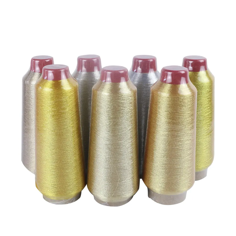 Rainbow Pure Silver for Lurex Dongyang Metallic Yarn Embroidered High Tenacity for Sewing Knitting Weaving & Embroidery