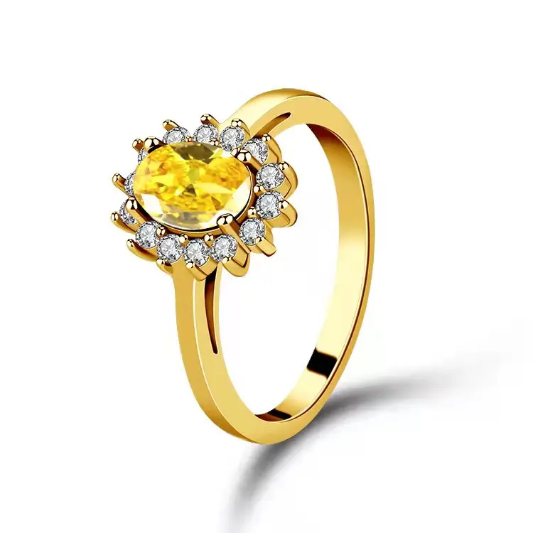 Wholesale 925 Sterling Silver Rings with CZ Custom Luxury