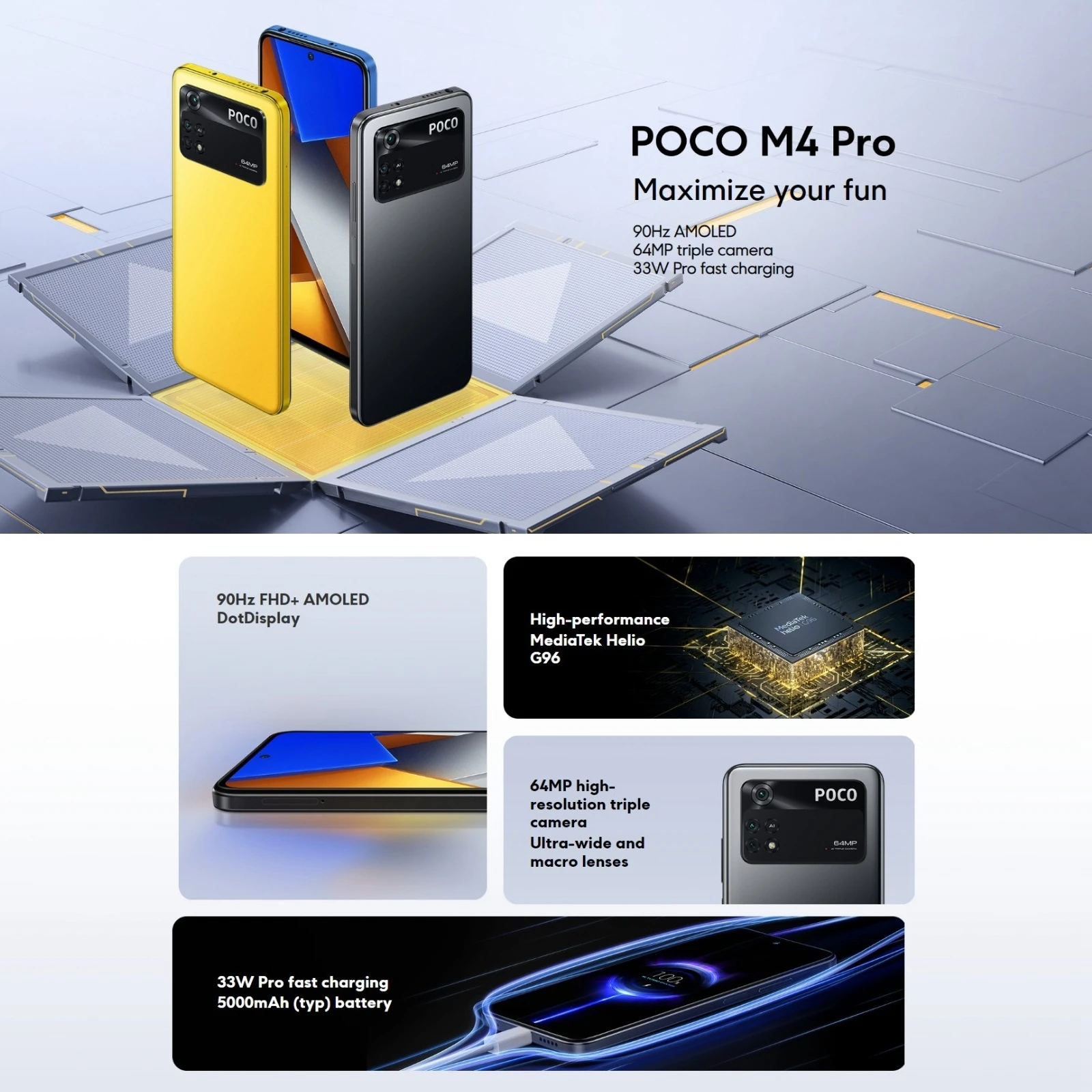 ANDROID - 美品  Xiaomi POCO M4 Pro 5G グローバル版 Amazon | Xiaomi POCO M4 Pro 5G RAM 6GB/ROM 128GB グローバル