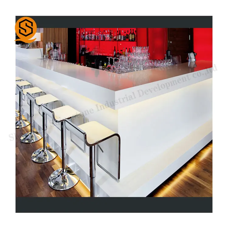 Коммерческий дизайн, полупрозрачная барная стойка, барная мебель для ночного клуба
