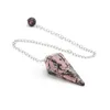 Rodonita de línea negra
