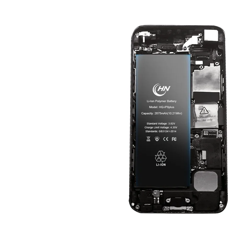 100% Pure Cobalt Li Polymer 2716 Mah Battery for Iphone X