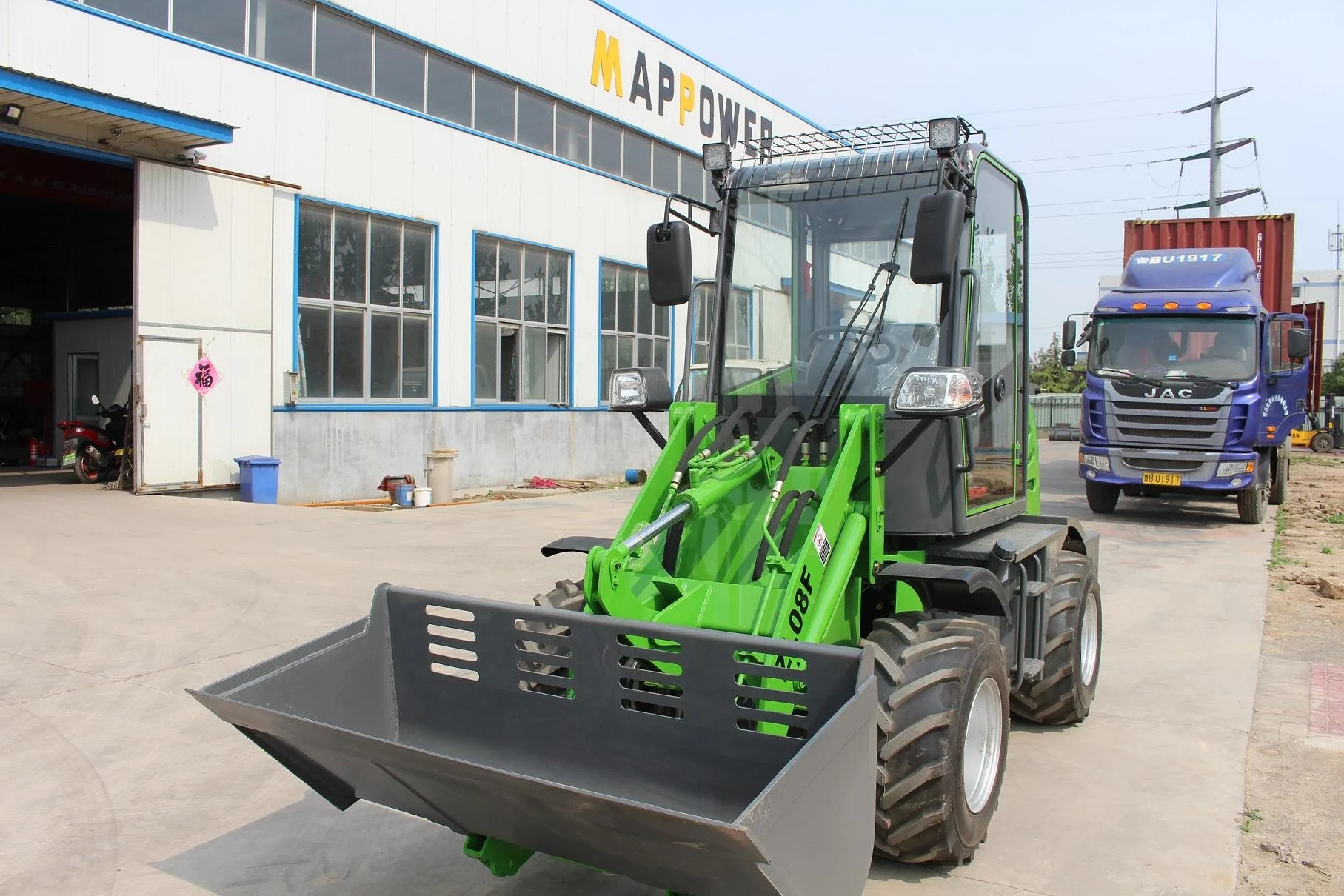 4wd China Diesel Engine 50 Hp Used Tractors With Front End Loaders For