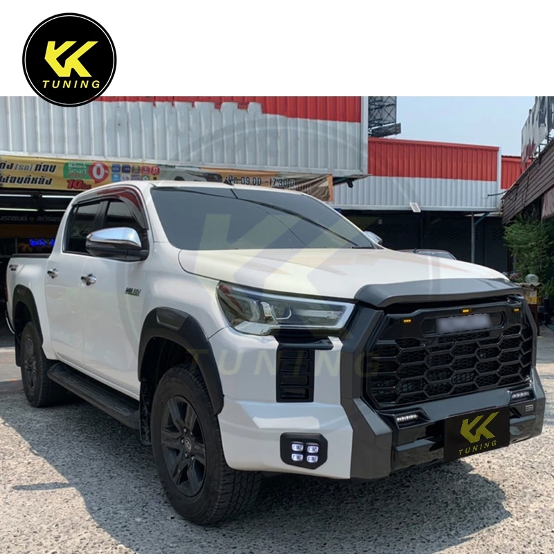 Pickup 4x4 Facelift Conversion Bodykit Body Kit for Toyota Hilux Vigo 2004-2015 to Tundra 2022-2024