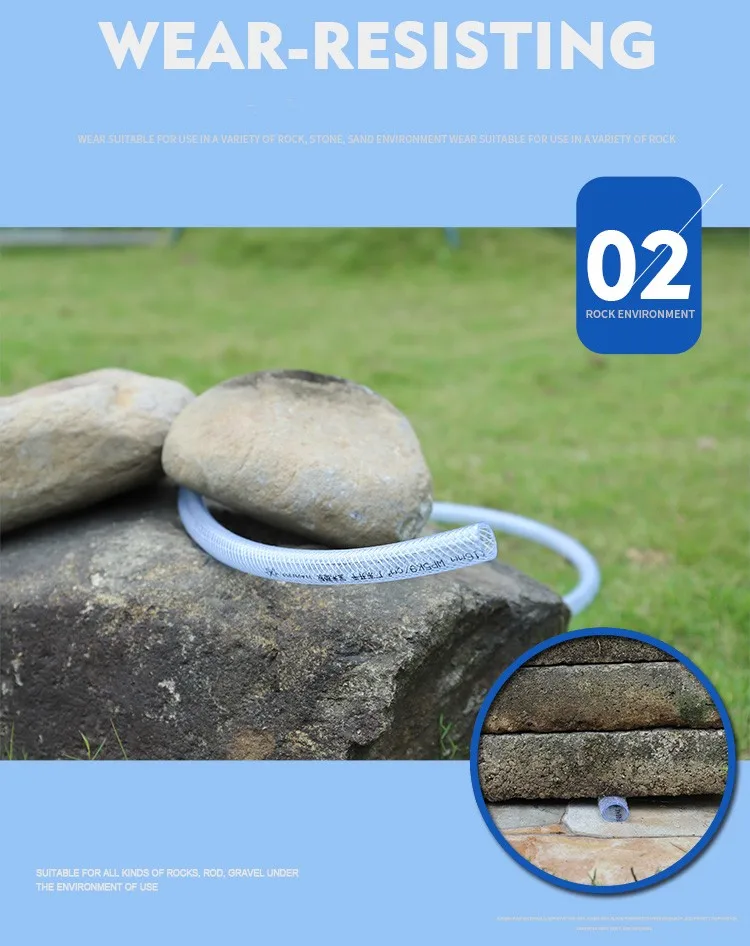 Wholesale Price Soft Pvc Transparent Pipes Flexible Water Garden