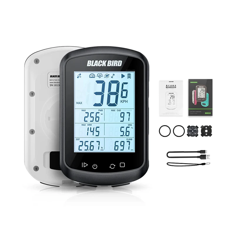 Contachilometri Bici Senza Fili Rider - Con Fascia Cardio, Display LCD Per Velocità, Distanza, Calorie - Foto 4