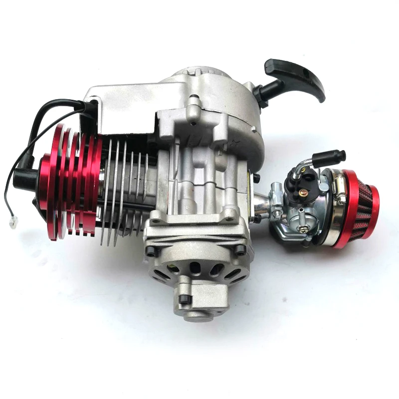 49cc 52cc Big Bore Pocket Bike Engine With Performance Cylinder Cnc ...