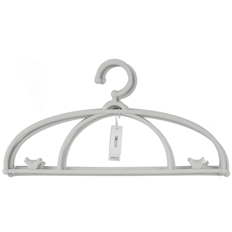 SOLELY Factory's Hot sale Birdcage Clothes Hanger Wardrobe Balcony Bathroom Living room