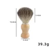 Pennello in schiuma con pelo di tasso, modello standard h-309