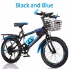 Azul y negro