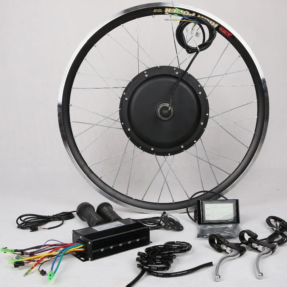 Explosive Models 26 Inch FAT Electric Bike Kit 2000w 72v Ebike Conversion Kit Including Controller Other Electric Bicycle Parts