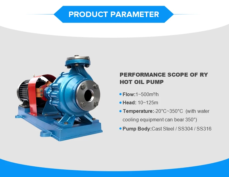 HengBiao Factory Direct RY Series Thermal Oil Pump 350 Centigrade