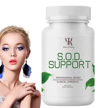 Custom Effective Healthy Beauty food Supplement S.O.D. Support Immune system Anti-aging physical fitness hard capsules