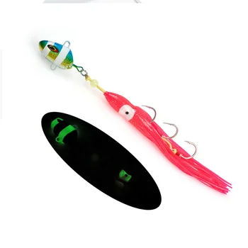 Deep-Sea Boat Fishing Artificial Hard Bait Metal Jig Slow-Rolling Luminous 100g-300g With Hooks – Metal Jig – view 5