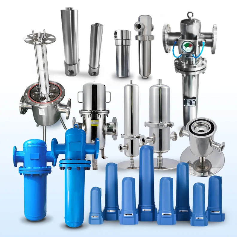 High Efficient Compressed Air Filter for Compressed Air Dryer and Oil Free Air Compressor