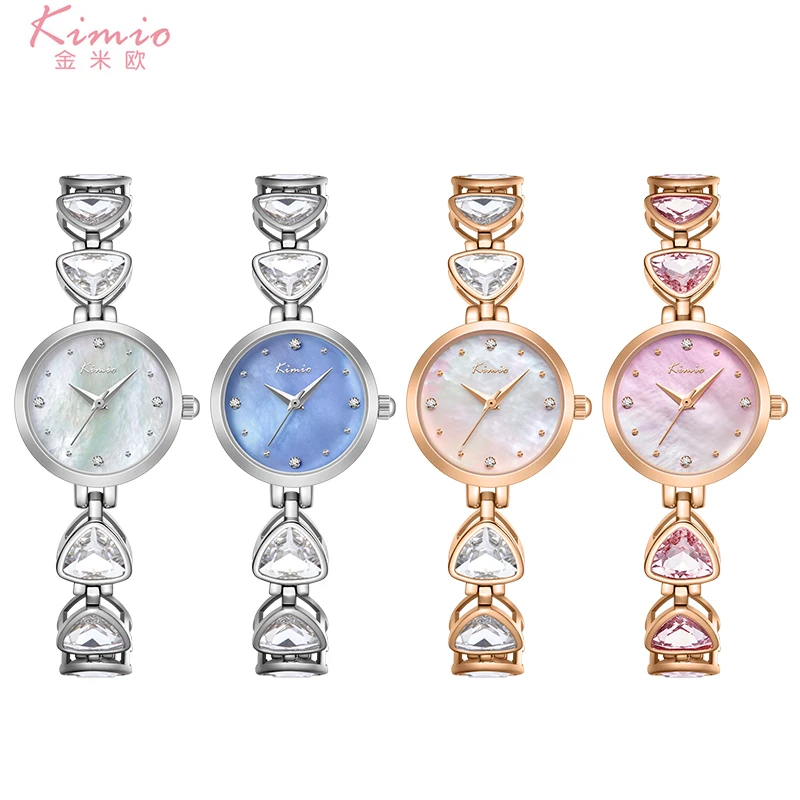 KIMIO Luxury Square Watch - Women's Stainless Steel Quartz
