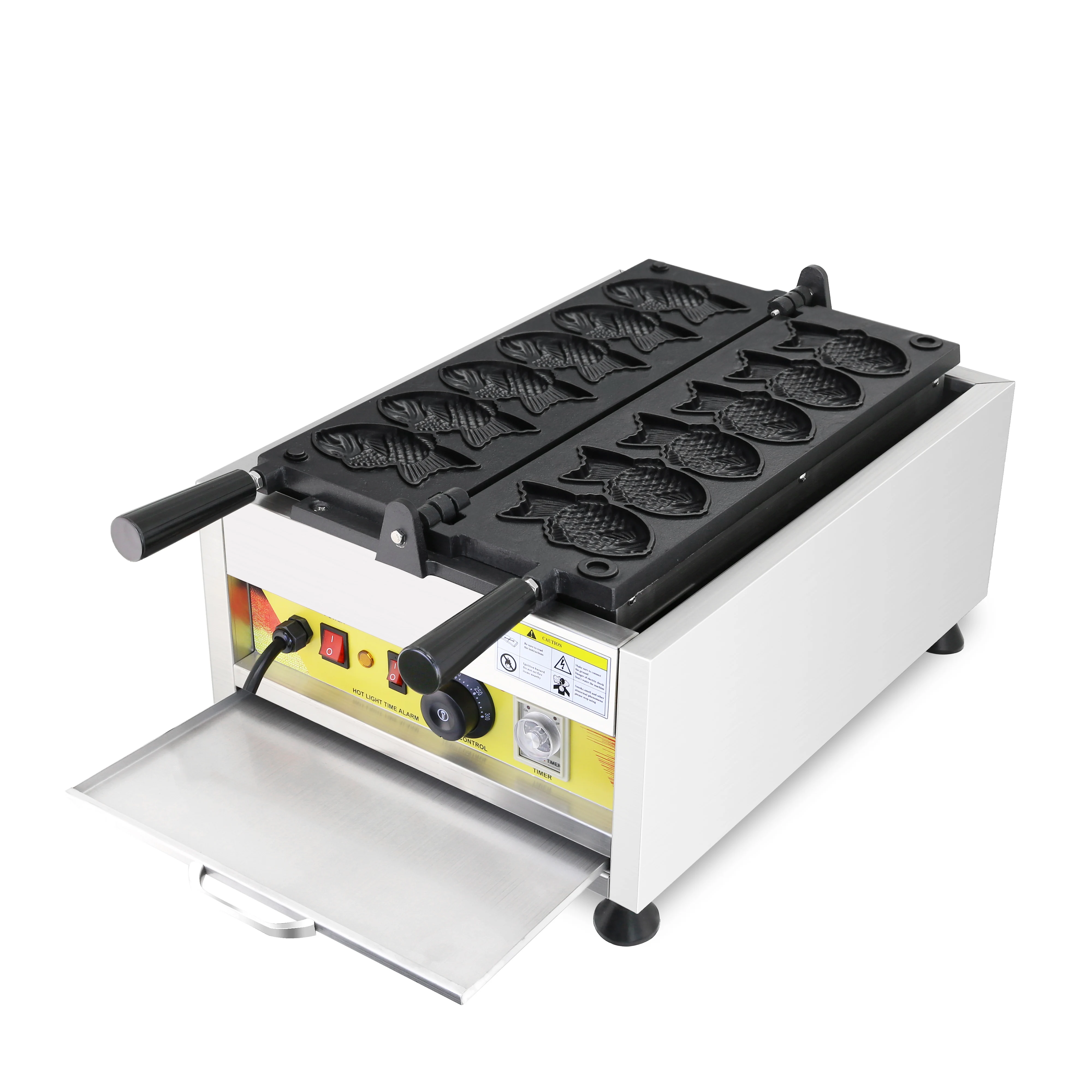Taiyaki Making Machine Non Stick Japanese Fish Type Waffle Machine