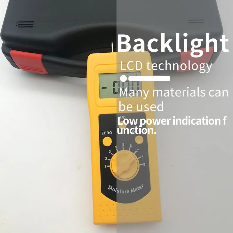 Цифровой портативный измеритель влажности мяса DM300R для