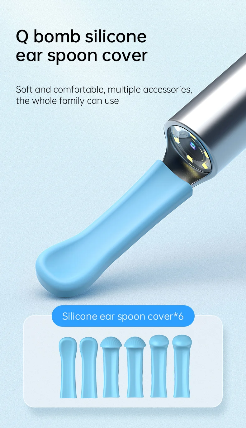 2023 N3 Pro Digital Led Otoscope Ear Camera Scope Remover Ear Cleaning