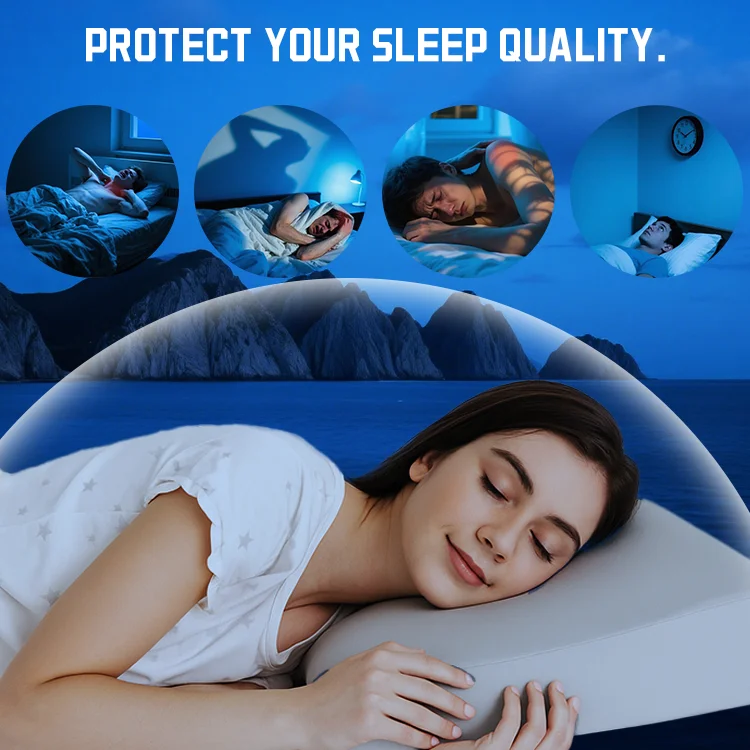 OEM & ODM Orthopedic Cervical Bed Pillows Non-Toxic Memory Foam for Anti-Wrinkle Snoring Neck Pain Relief