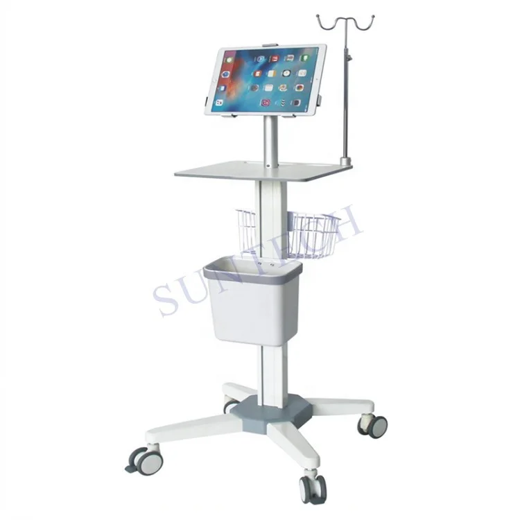 Больничный медицинский планшет ipad тележка с противоугонным механизмом