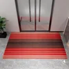 Clustered floor mat - gradient red - fine