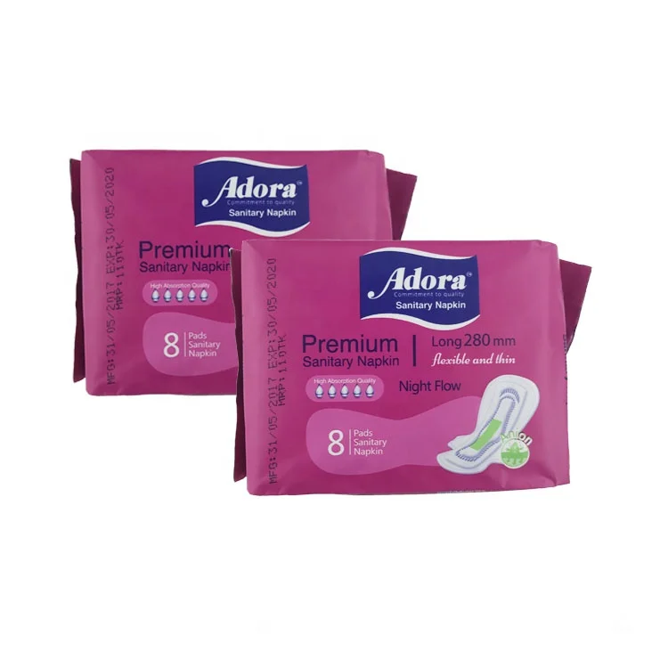 Bulk buy a gradeeco friendly raw materials stay free sanitary napkin supplier in China