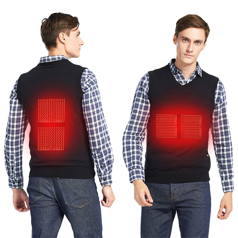 heated sweater mens