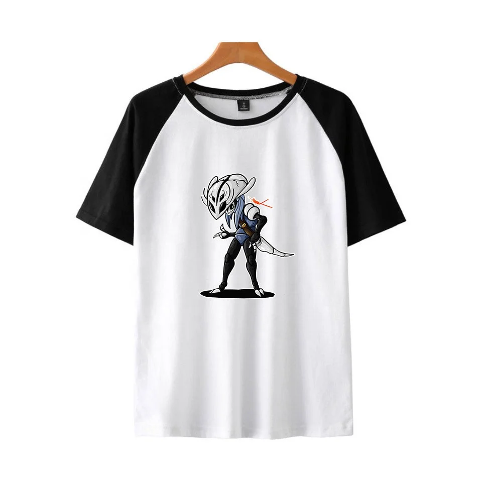 Wholesale Stock Cotton Printed Raglan T 