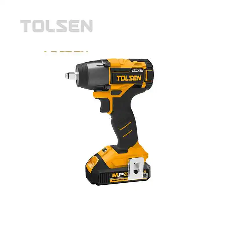TOLSEN 87258 20V 320 Nm Li-ion 1/2 Power Tools Brushless Electric Cordless  Impact Wrench