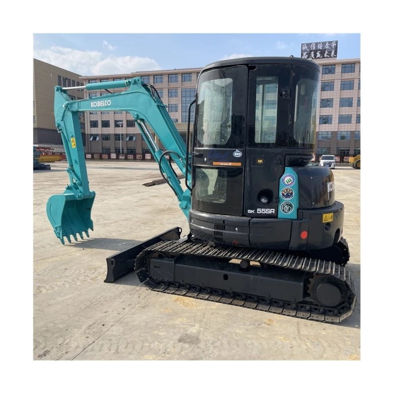 Japan Mini Excavators Used Kobelco 55sr 5.5tons Kobelco 60 Kobelco70