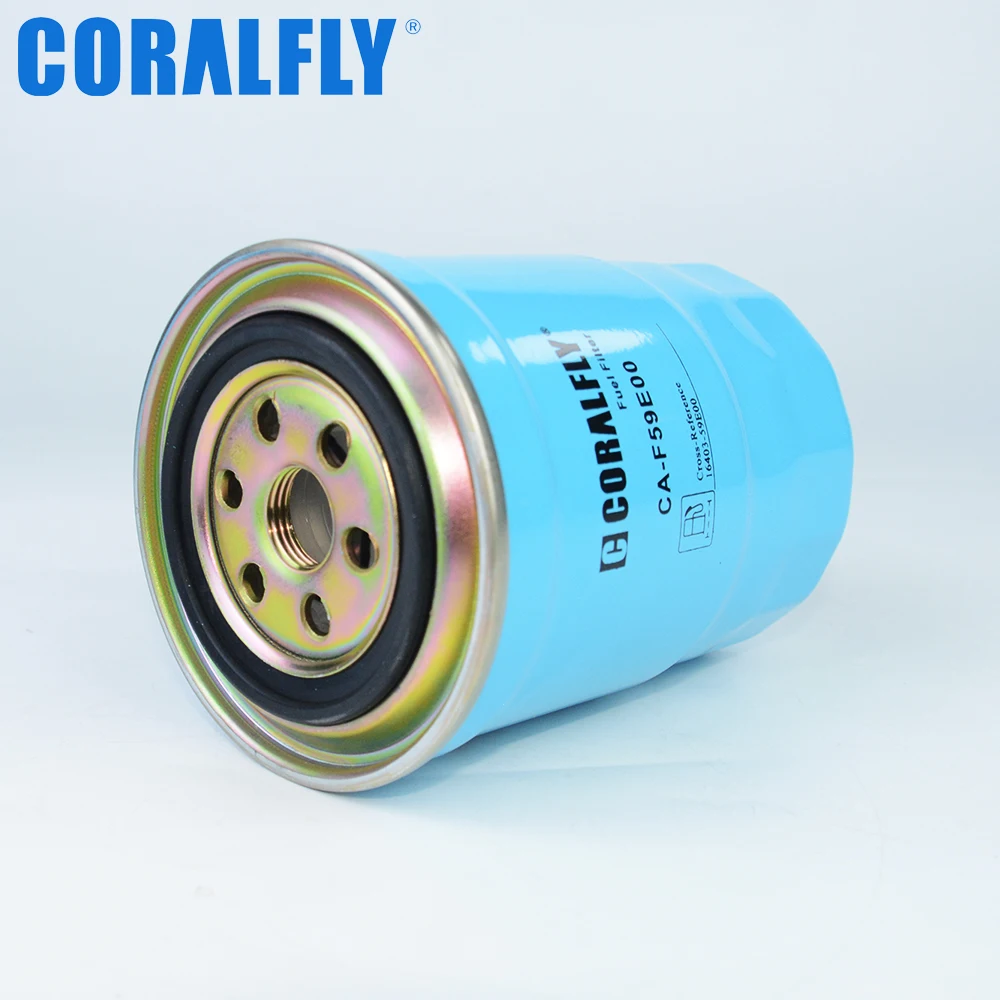 Engine Fuel Filter 16403-59e00 Spare Fuel Filter 16403 59e00 for Nissan Dualis J10 Urvan Zd30 Urvan Navara