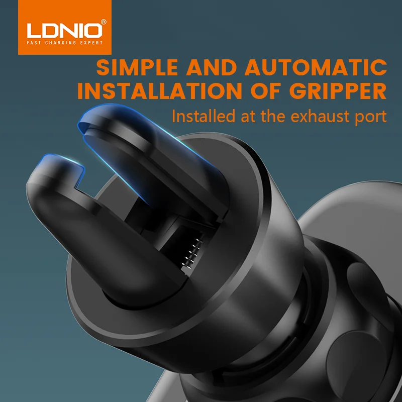 LDNIO MG10 Garvity Portable Strong Magnetic Mobile Phone Stand Auto Car Air Vent Mount Holder