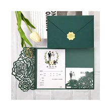 Custom wedding invitation cards Various festivals mother's day greetings card private party menu cards