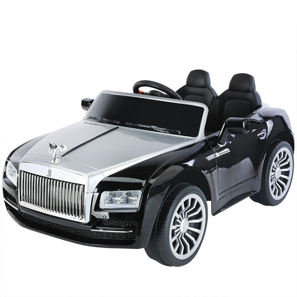 New Model Children Electric Four Wheel Remote Control Battery Powered Ride-On Double Person Sports Car Toy for 5 to 7 Years